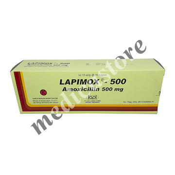 LAPIMOX CAPLET 500 MG