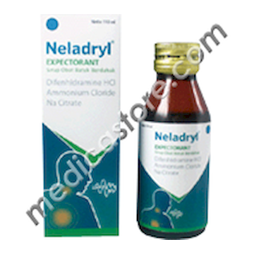 NELADRYL EXPECTORANT SYRUP 60 ML