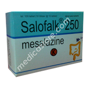 SALOFALK TABLET SALUT ENTERIK 250 MG 