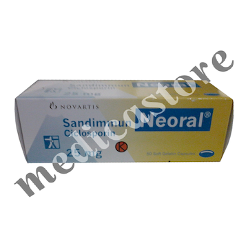 Sandimmun Neoral 25 mg Kapsul