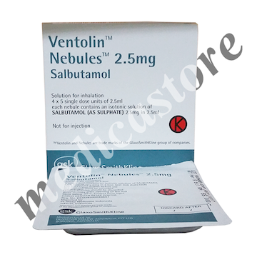 Ventolin Nebules Ampul 2.5 MG 20's 