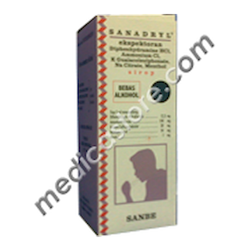 Sanadryl Syrup 120 ML