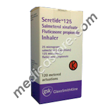 Seretide Inhaler 25/125 mcg 120 Dosis