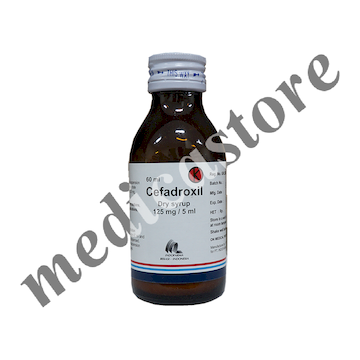 CEFADROXIL DRY SYRUP 125 MG/5 ML 60 ML 