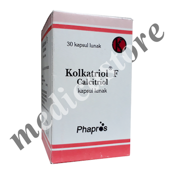 KOLKATRIOL F KAPSUL 0,5 MCG