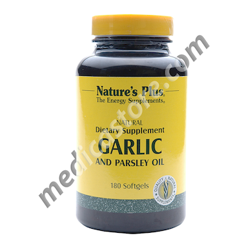 Nature's Plus Garlic And Parsley Oil