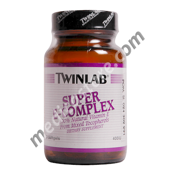 Twinlab Super E Complex 400 IU