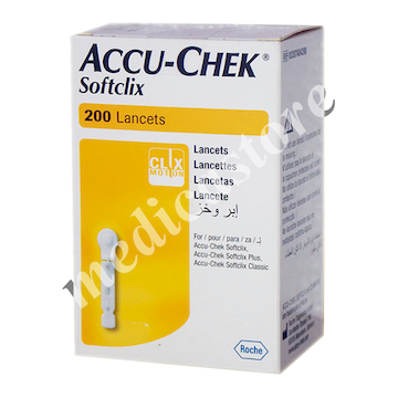 ACCU CHEK SOFTCLIX LANCET ISI 200