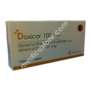 Doxicor 100 mg Kapsul