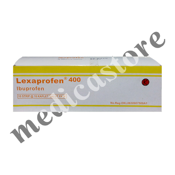 LEXAPROFEN CAPLET 400 MG