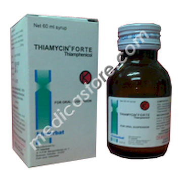 THIAMYCIN FORTE SYRUP 250MG/5ML 60 ML