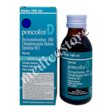 PONCOLIN D SYRUP 100 ML