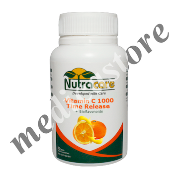Nutracare Vitamin C 1000 Time Release+bioflavonoids