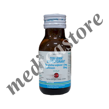 TERASMA EXPECTORANT SYRUP 60 ML