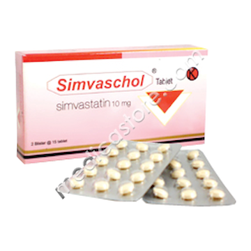 SIMVASCHOL CAPLET 10 MG