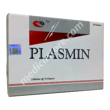 PLASMIN KAPSUL 250 MG 36'S