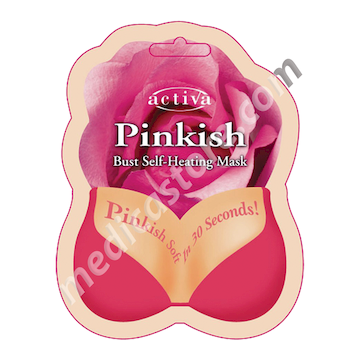 ACTIVA PINKISH BUST SELF-HEATING MASK