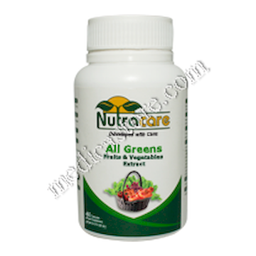 Nutracare All Green Fruits & Vegetables