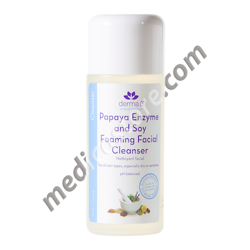 DERMA-E PAPAYA ENZYME & SOY CLEANSER