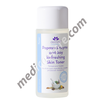 DERMA-E PAPAYA ENZYME & SOY TONER