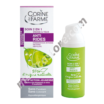 CORINE DE FARME 2 IN 1 ANTI WRINKLE FACE CREAM