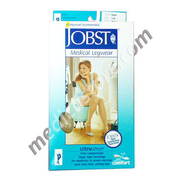 JOBST MEDICAL LEGWEAR ULTRASHEER NATURAL COLOUR 20-30 mmHg THIGH CT Ukuran S