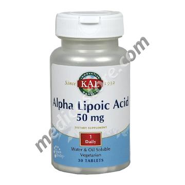 Kal Alpha Lipoic Acid 50 MG