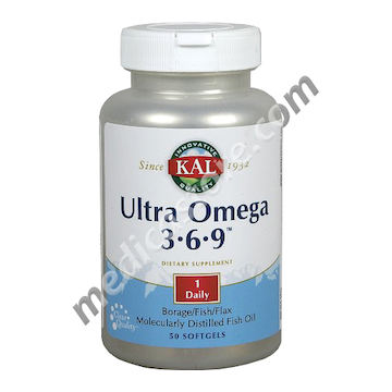 Kal Ultra Omega 3-6-9 50's
