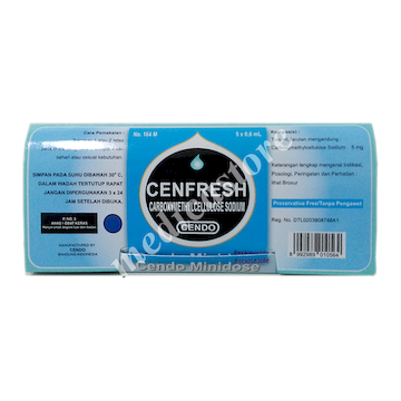 CENDO CENFRESH MINIDOSE EYE DROP 0,5ML 