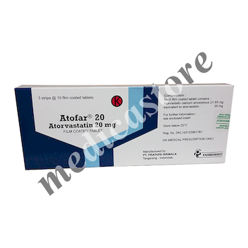 ATOFAR TABLET 20 MG 