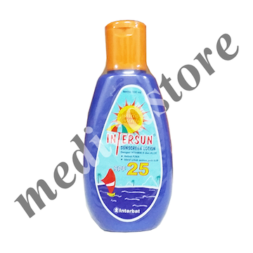 INTERSUN LOTION SPF 25 100 ML