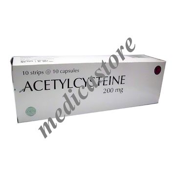 Acetylcysteine Kapsul 200 MG 100's (novell)