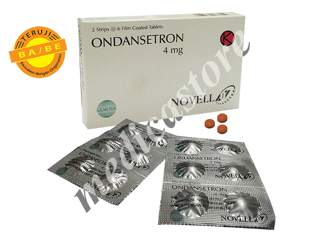 ONDANSETRON HCl DIHYDRATE TABLET SALUT SELAPUT 4 MG  