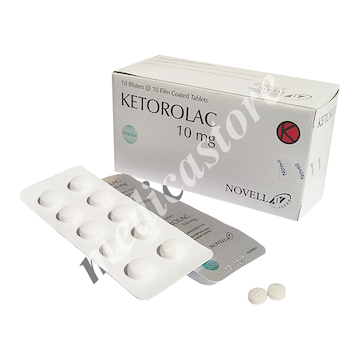 Ketorolac Tablet 10 MG Ogb Novell