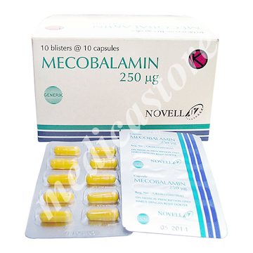 Mecobalamin Capsule 250 Mcg Ogb Novell