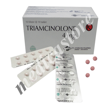 Triamcinolone Tablet 4 MG 100's (novell)