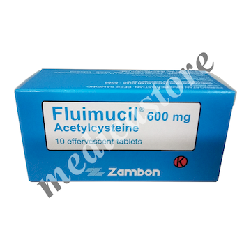 FLUIMUCIL TABLET EFFERVESCENT 600 MG 