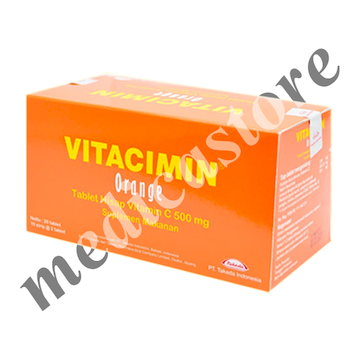 Vitacimin Tablet Hisap Orange 20's