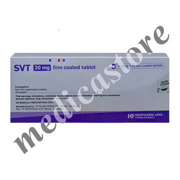 SVT TABLET 20 MG