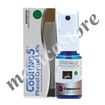 COOLING 5 SPRAY CAPPUCINO 15 ML