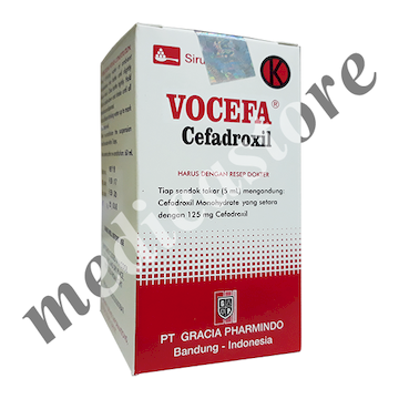 VOCEFA 125 MG DRY SYRUP