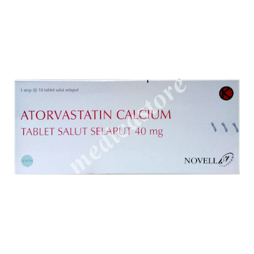 ATORVASTATIN TABLET SALUT SELAPUT 40 MG