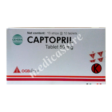 CAPTOPRIL TABLET 50 MG 