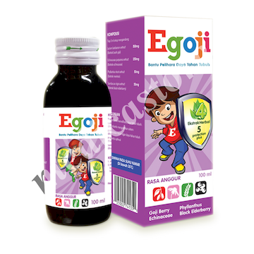 Egoji Syrup Rasa Anggur 100 ML
