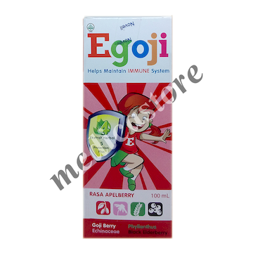 Egoji Syrup Rasa Apelberry 100 ML