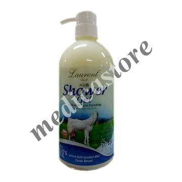 LAURENT SHOWER GEL + GOAT'S MILK 1000 ML