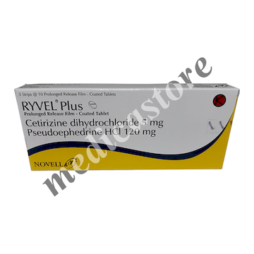 RYVEL PLUS TABLET PELEPASAN LAMBAT 120/5 MG 