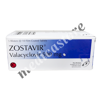 ZOSTAVIR TABLET SALUT SELAPUT 500 MG 