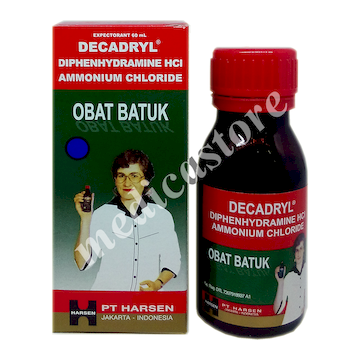 DECADRYL EXPECTORANT SYRUP 60 ML