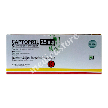 CAPTOPRIL TABLET 25 MG